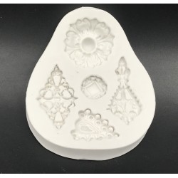 Forma de Silicone Jóias   cód. FS1375