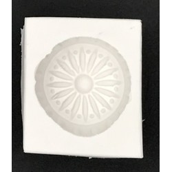 Forma de Silicone Ponteira Redonda  cód. FS1382