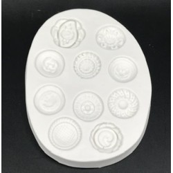 Forma de Silicone Botons cód. FS1374