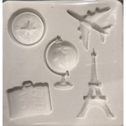 Forma de Silicone Viagem cód.  FS1388