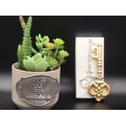 Forma de Silicone Chave 1-  cód. FS1352