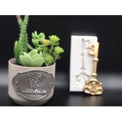 Forma de Silicone Chave 2-  cód. FS1353