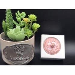 Forma de Silicone Puxador Redondo  - cód. FS1331