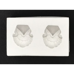 Forma de Silicone Pezinho Caixa Romano- cód. FS1343