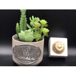 Forma de Silicone Ponteira Flor-  cód. FS1362