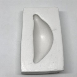 Forma de  Silicone Banana   -  cód. FS1320