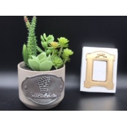 Forma de Silicone Moldura Clean -  cód. FS1360