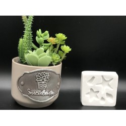 Forma de  Silicone Sépalas -  cód. FS1315