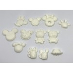 Forma de Silicone Apliques Mickey e Minnie cód. FS1076