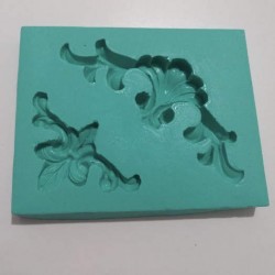 Forma de  Silicone Arabesco Luxo 3 cód. FS2042