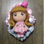 Forma de Silicone  Doll Mini Baby - Coleção Patrícia Fernandes cód. FS1111