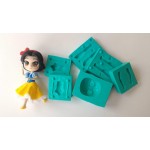 Forma de Silicone Boneca Mangá Bipartido - COLEÇÃO PATRÍCIA FERNANDES cód. FS1082