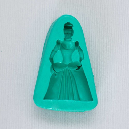 Forma de Silicone Princesa sapatinho cristal cód. FS1101