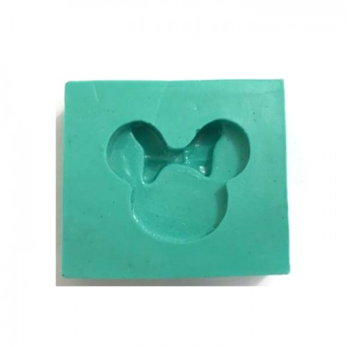 Forma de Silicone Cabeça Minnie PP cód. FS1081