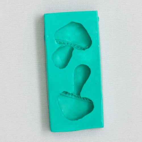 Forma de Silicone Cogumelos cód. FS1088