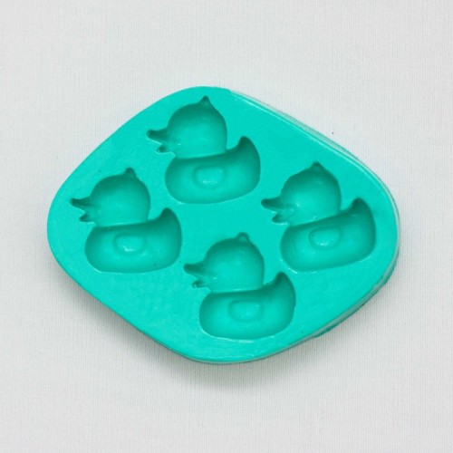 Forma de Silicone  Patinhos de borracha cód. FS1051