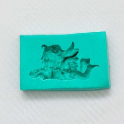 Forma de Silicone Anjo voando cód. FS1073