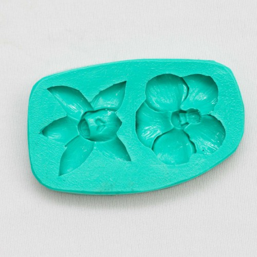 Forma de Silicone  Orquídeas cód. FS1049