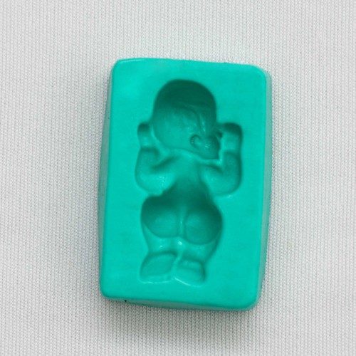 Forma de Silicone  Bebê bumbum P cód. FS1024