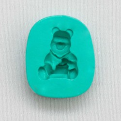 Forma de Silicone  Pooh sentado cód. FS1053