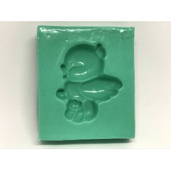 Forma de Silicone - Passarinho Baby - cód.FS2023