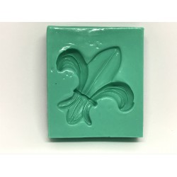 Forma de Silicone - Flor de Liz G - cód.FS2027
