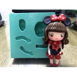 Forma de Silicone  Doll Baby - Coleção Patrícia Fernandes cód. FS1110