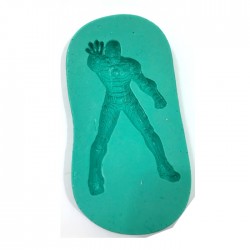 Forma de Silicone - Homem de Ferro- cód. FS1002